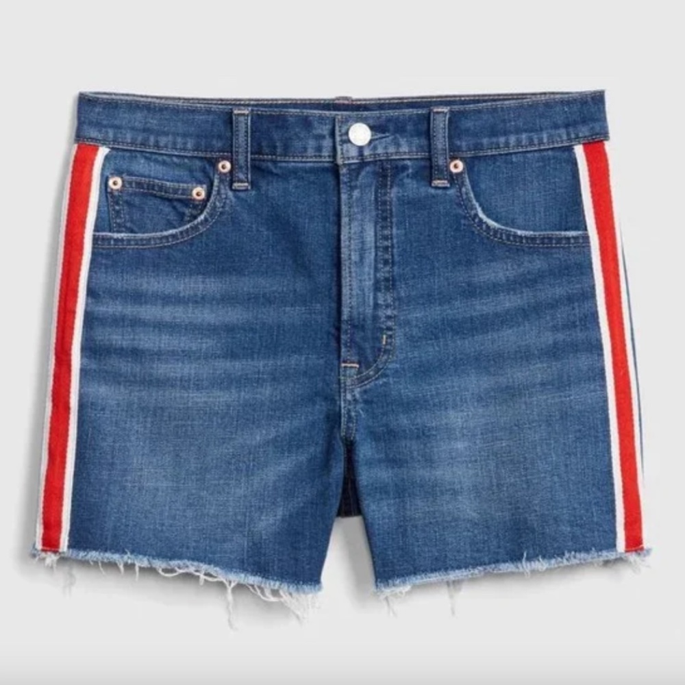 GAP Women's High-Rise 4" Denim Shorts
